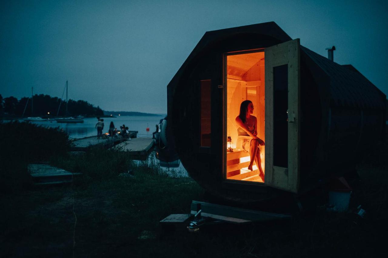 Villa Vita Grindarna / Djuroe Havsbad à Djurhamn Extérieur photo